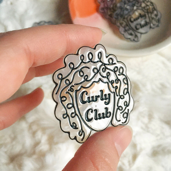 Curly Club Hair Clip - 3
