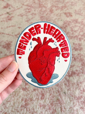 Tender Hearted Embroidered Patch - 1