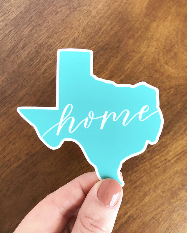 Texas Home Sticker