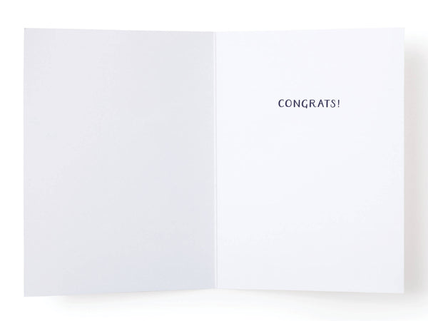 Pennant Flags Congrats Greeting Card - DS