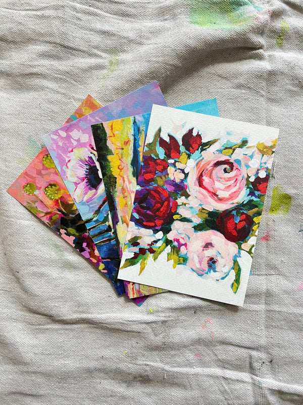 Four 5x7 art prints with envelopes - 2