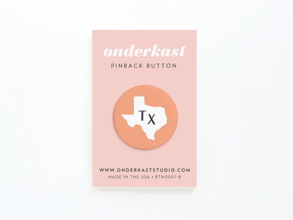 TX Pinback Buttons