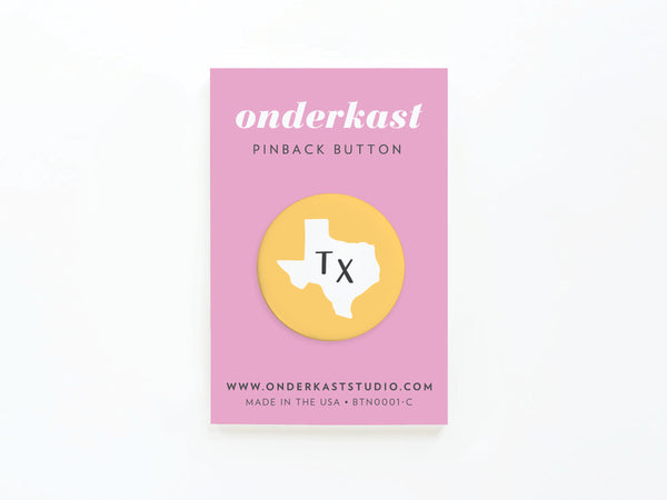 TX Pinback Buttons