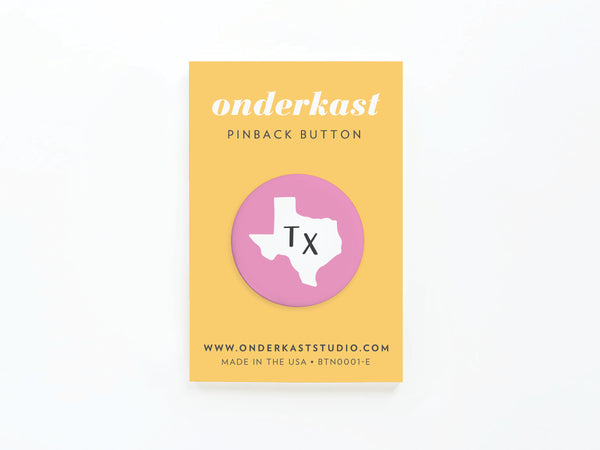 TX Pinback Buttons