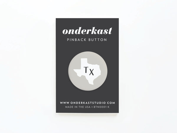 TX Pinback Buttons