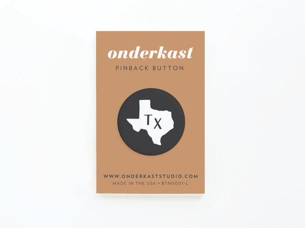 TX Pinback Buttons