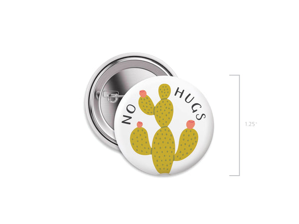 Vaccinated Pinback Button Set of 4