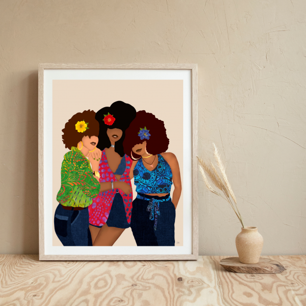 Brown Skin Girls Print - 1