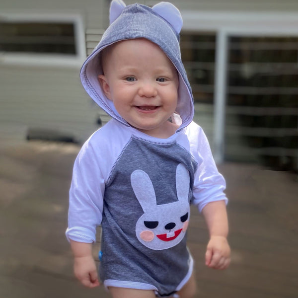 Bunny - Infant Bodysuit w/Ears - 5