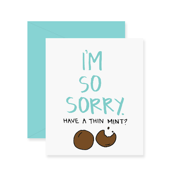 Thin Mint Greeting Card
