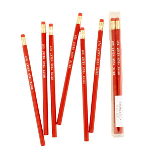 Write Your Heart Out Single Pencil
