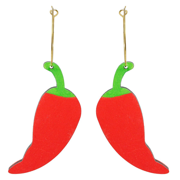 Chili Pepper Hoops - 1