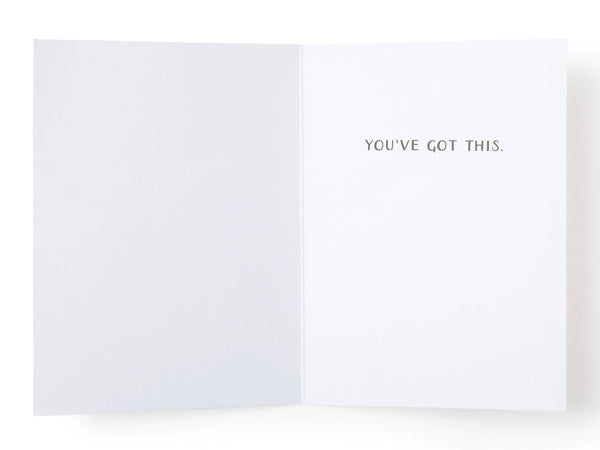 Every Flower Must Grow Through Dirt Greeting Card - DS