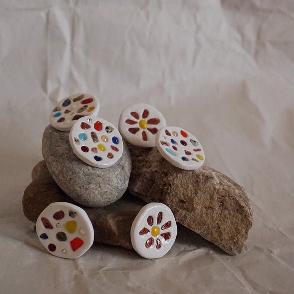 Mosaic studs - Medium - 2