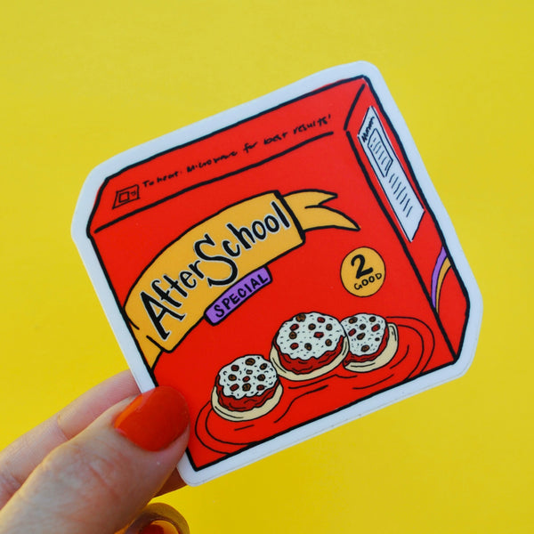 90s Pizza Bites Sticker - 1