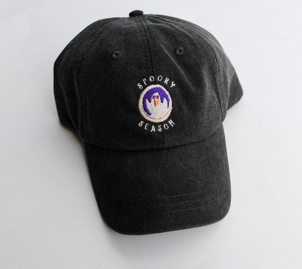 Ghost Cookie Spooky Season Embroidered Hat - 5