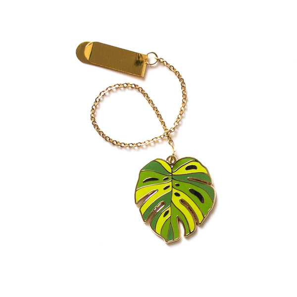 Monstera Enamel Bookmark - 1