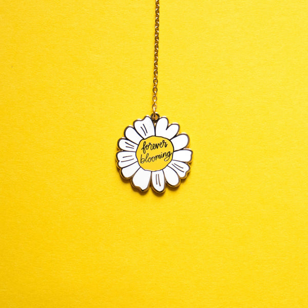 Forever Blooming Enamel Bookamrk - 1