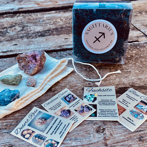 Sagittarius - Zodiac Crystal Kit