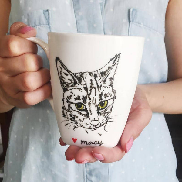 Custom Pet Portrait Mug
