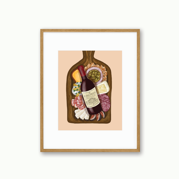 Château Charcuterie 8x10 Print - 1