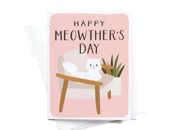 Happy Meowther's Day Greeting Card - HS