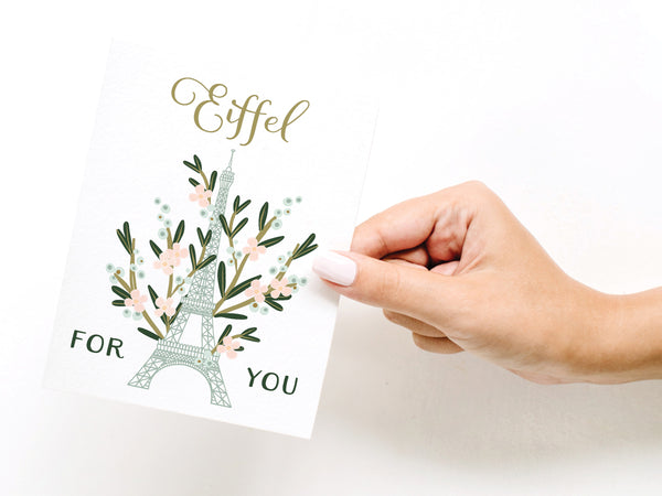 Eiffel For You Greeting Card - DS