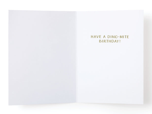 Holy Shit You’re Ancient Dinosaur Greeting Card - RS