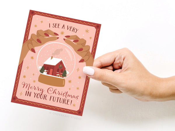 I See a Very Merry Christmas In Your Future Greeting Card - HS