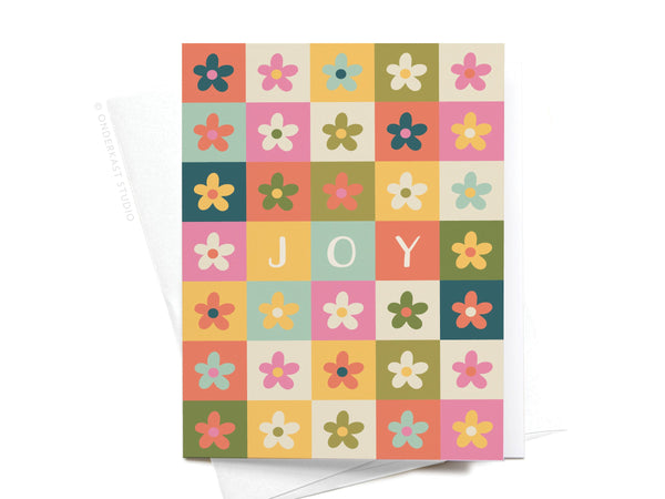 Joy Daisies Greeting Card - HS