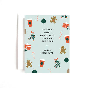 Most Wonderful Time Holiday Card - 1