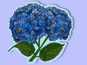 Hydrangea Sticker - 1