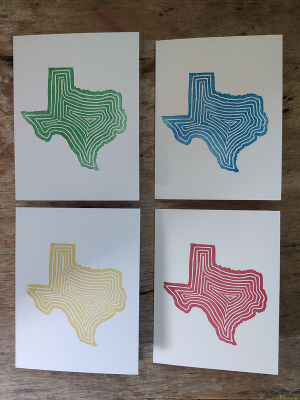Texas Forever Greeting Card - Multiple Colors - 2
