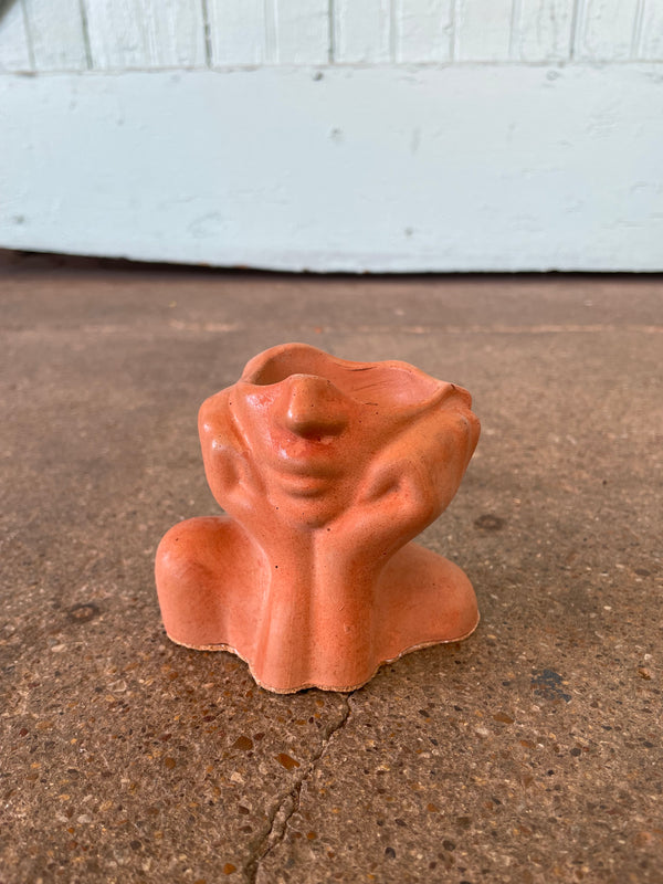 Daydreamer Concrete Vase - Terracotta