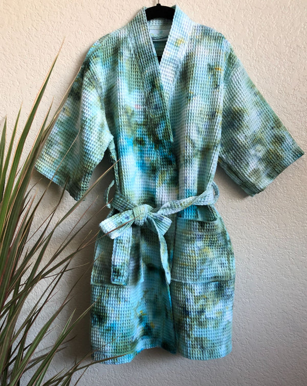 Kids Ice Dyed Robe - 2