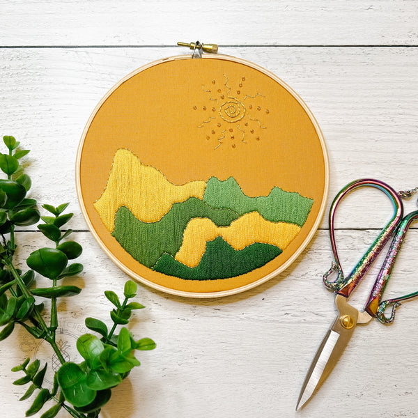 Sunny Mountain Scenery - 1