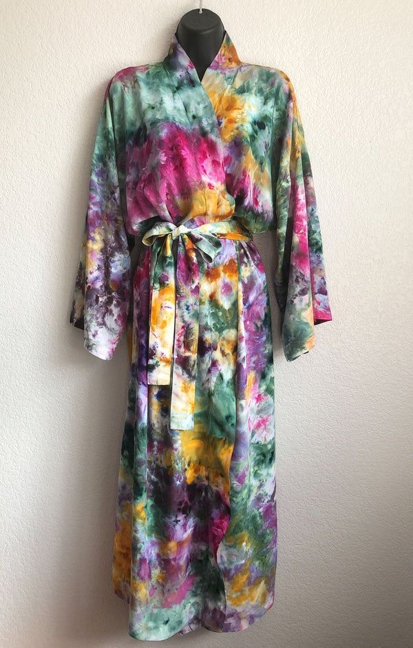 Dyed Long Robe - 7