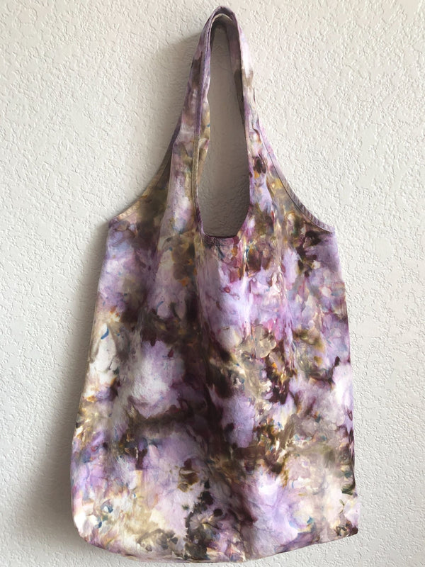 Ice Dyed Cotton Tote Bag - 2