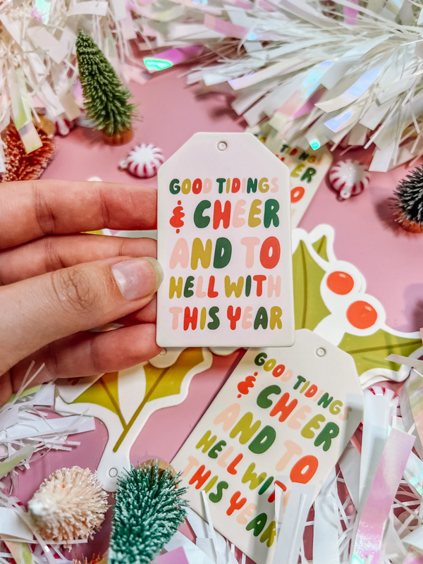 Good Tidings and Cheer Gift Tags - 1