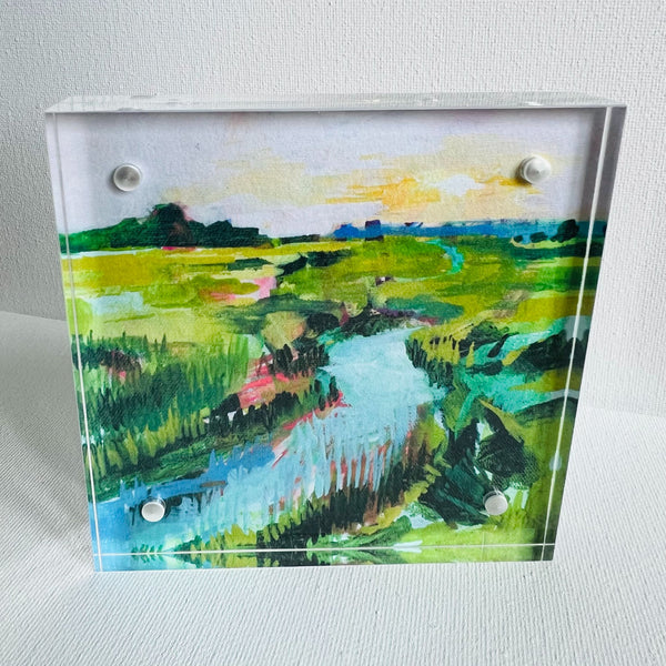 Marsh Framed Acrylic Art Prints
