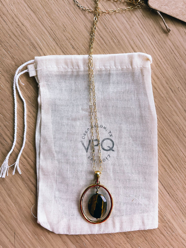Tiger's Eye Pendant - 1