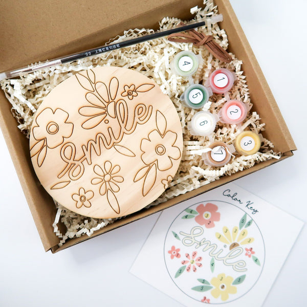 Paint By Numbers Kit - Smile - 4