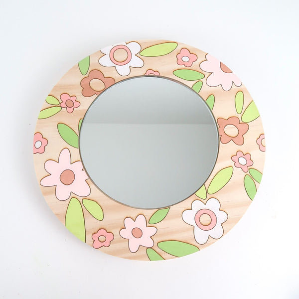 Paint By Numbers Mirror Kit - Floral Love - 6