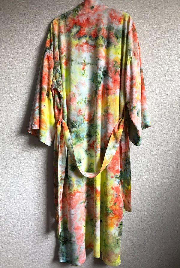 Dyed Long Robe - 8