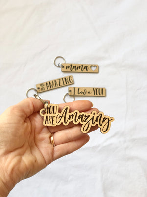 Affirmation Keychains - 4