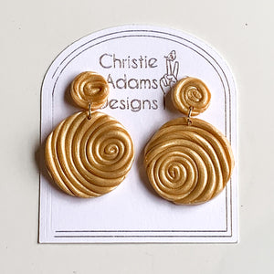 Spiraled Earrings - 1