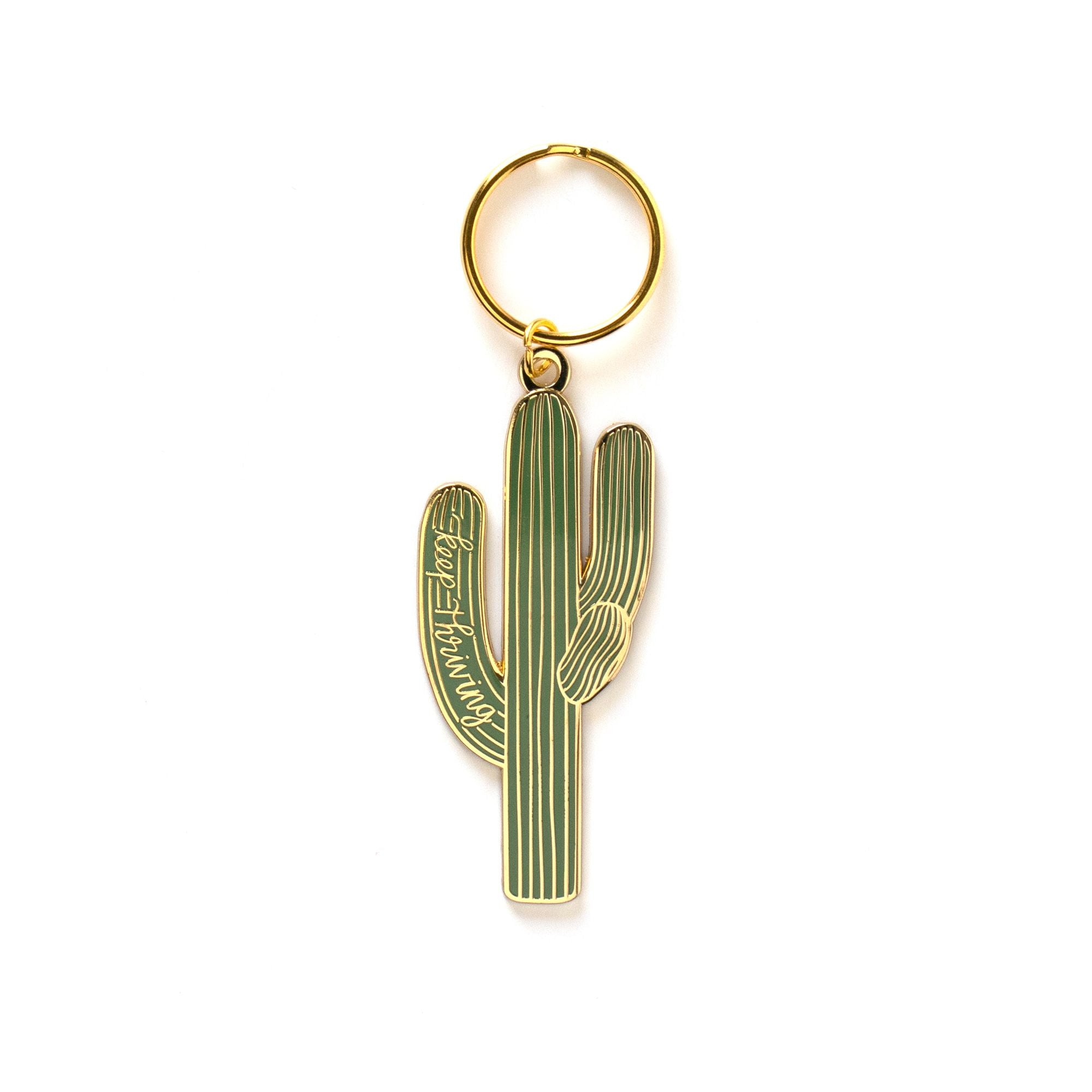 Keep Thriving Saguaro Cactus Keychain – Mosaic Makers Collective Keep Thriving Saguaro Cactus Keychain – Mosaic Makers Collective