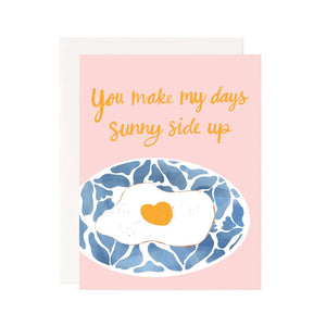 Sunny Side Up Valentine's Day Card - 1