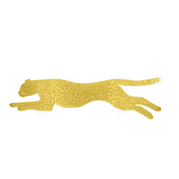 Cheetah Brass Bookmark - 1