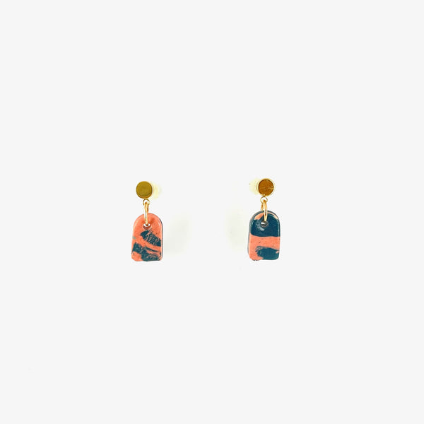 Slate Stud Earrings - 2